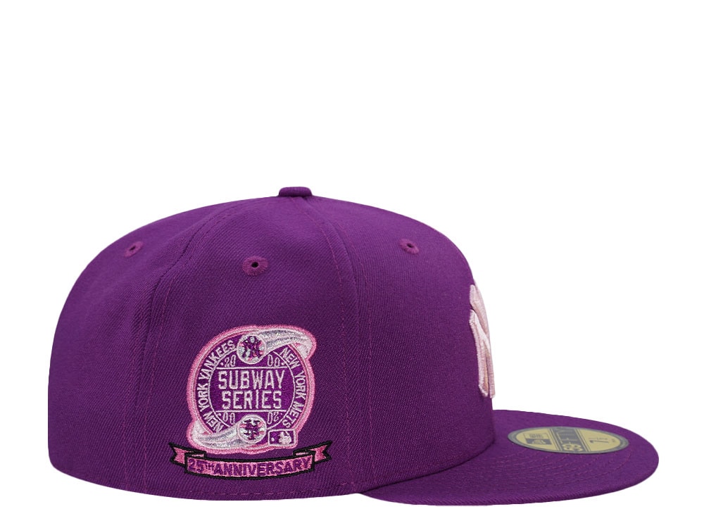 New Era New York Yankees Subway Series 2000 Grape Prime Edition 59Fifty Fitted Cap