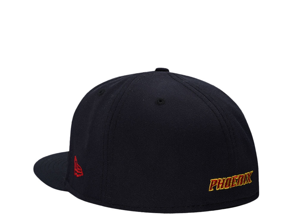 New Era Pheonix Suns Valley Script Navy Classic Edition 59Fifty Fitted Cap