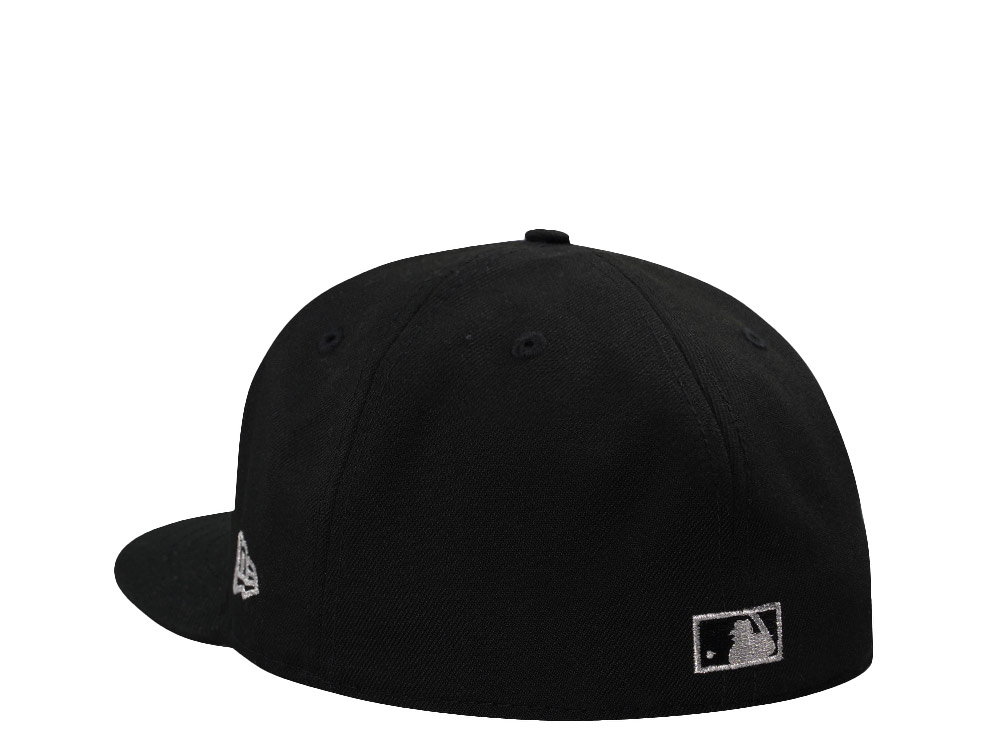 New Era Los Angeles Dodgers 60th Anniversary Upside Down Black Prime Edition 59Fifty Fitted Cap