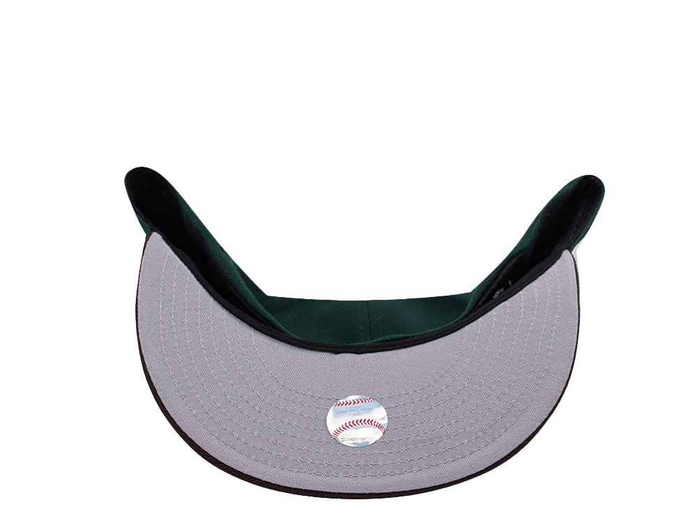New Era Chicago Cubs Stay Alert Dark Green Two Tone Edition 59Fifty Fitted Cap