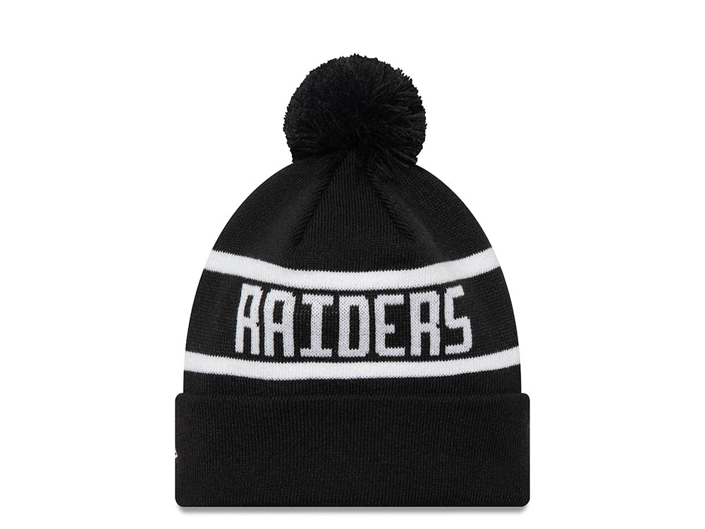 New Era Las Vegas Raiders On The Cuff Jake Black Knit