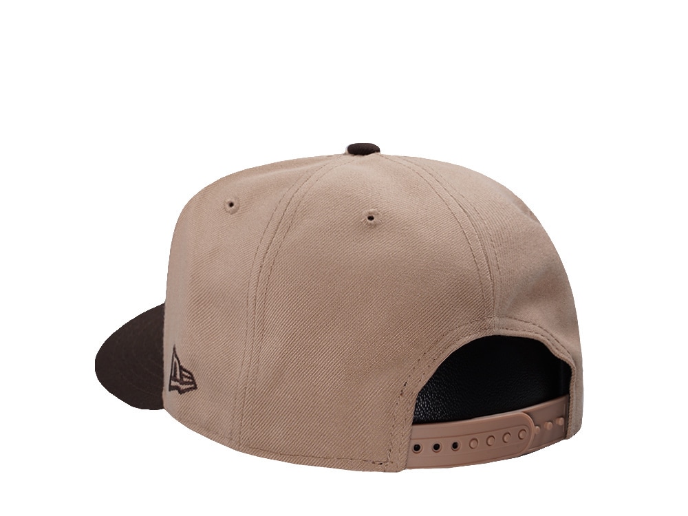 New Era Los Angeles Dodgers Back to Back Camel Two Tone Edition 9Fifty A Frame Snapback Cap