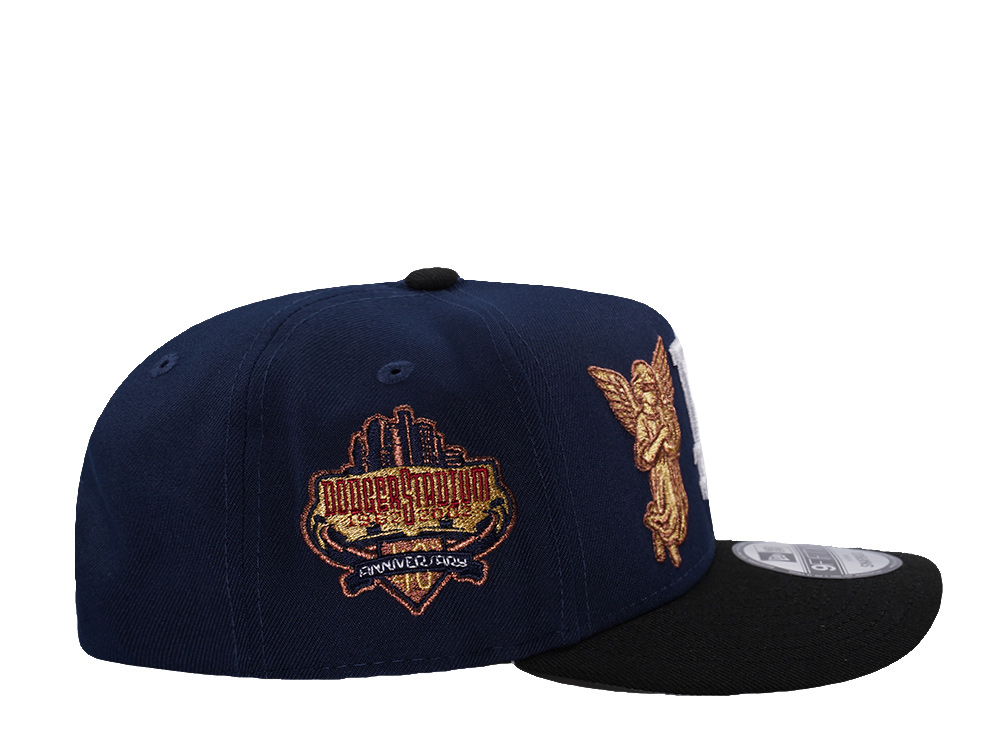 New Era Los Angeles Dodgers 40th Anniversary Ocean Blue Two Tone Edition 9Fifty A Frame Snapback Cap