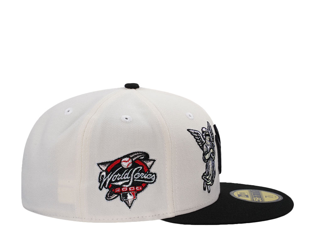 New Era New York Yankees World Series 2000 Angel Chrome Two Tone Edition 59Fifty Fitted Cap