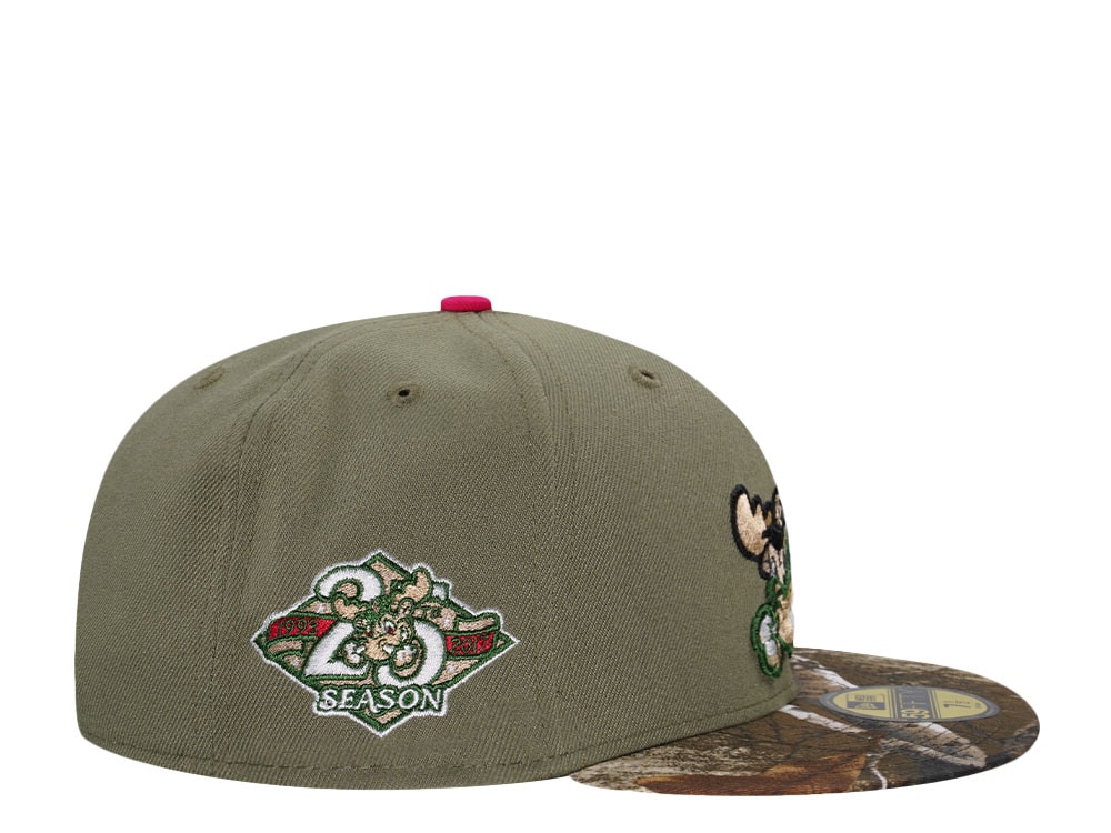 New Era Wilmington Blue Rocks 25th Anniversary Outdoor Two Tone Edition 59Fifty Fitted Cap