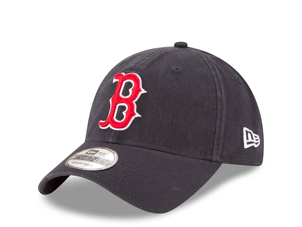 New Era Boston Red Sox Navy Core Classic 9Twenty Strapback Cap