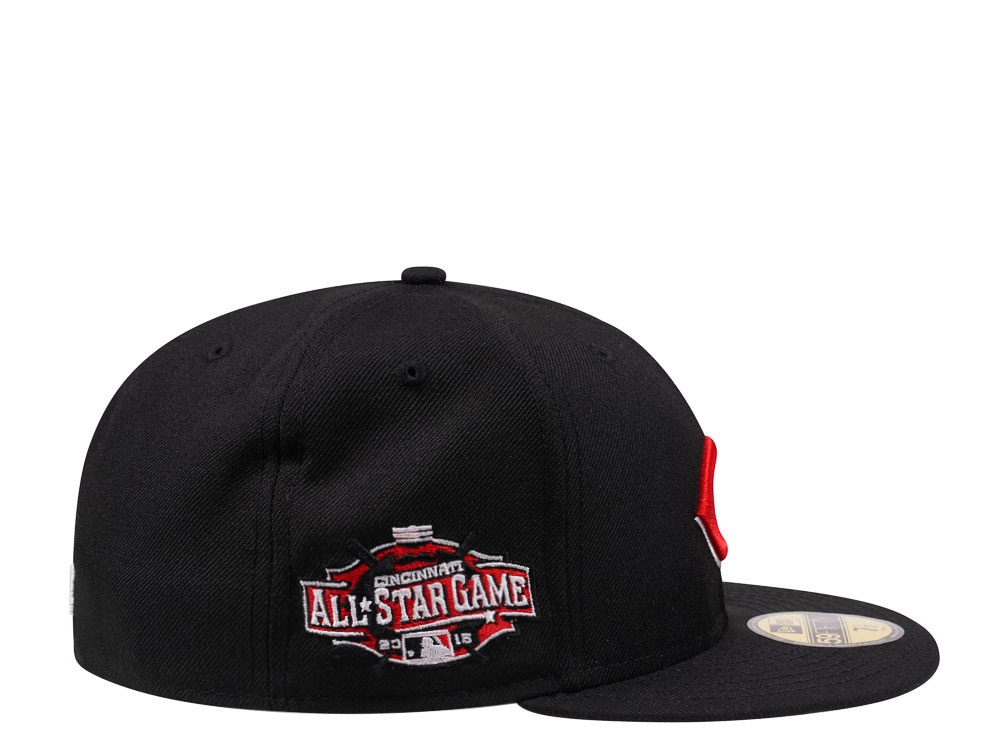 New Era Cincinnati Reds All Star Game 2015 Black Edition 59Fifty Fitted Cap