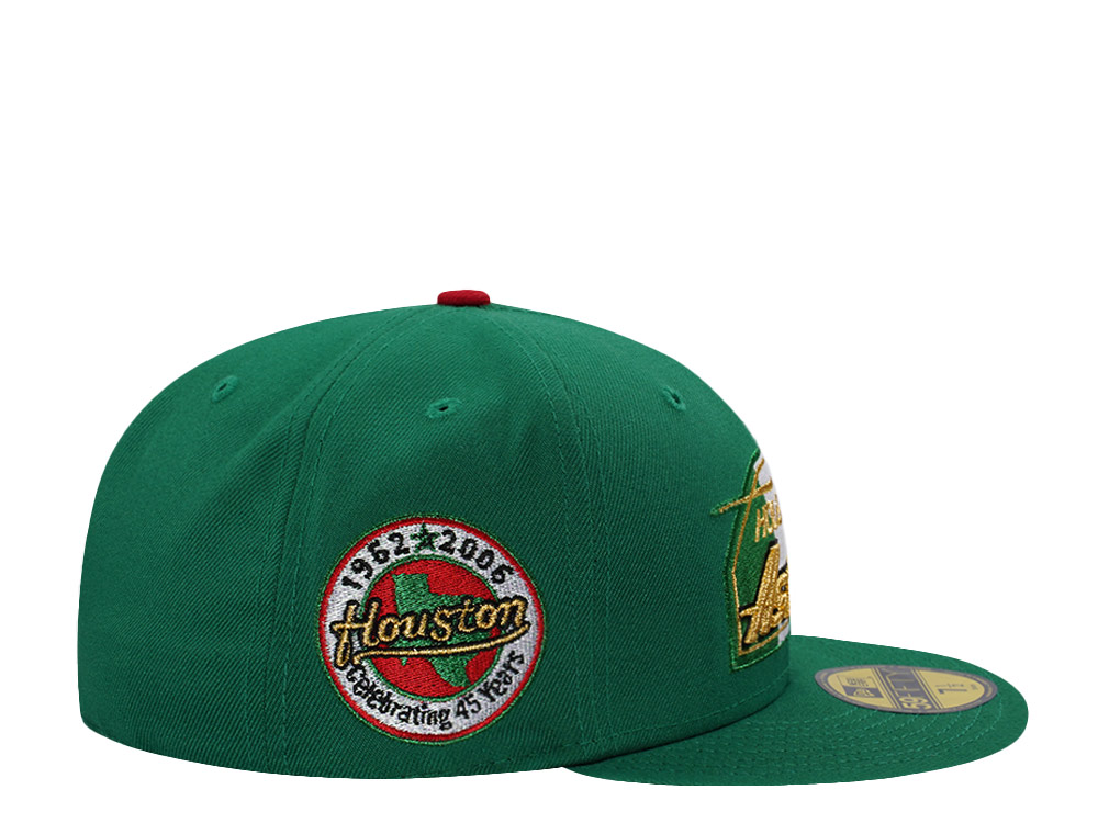 New Era Houston Astros 45th Anniversary Kelly Green Prime Edition 59Fifty Fitted Cap