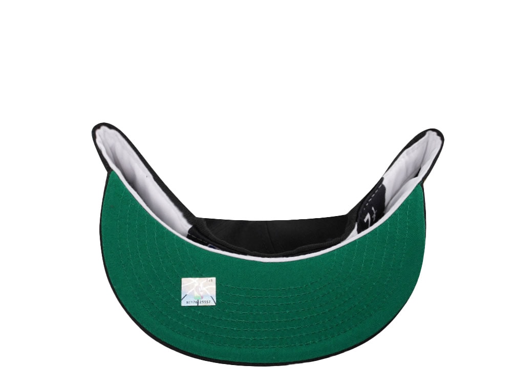 New Era Seattle Supersonics 40th Anniversary Wool Black Throwback Edition 59Fifty Fitted Cap