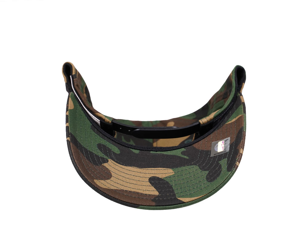 Mitchell & Ness Brooklyn Nets Camo 110 Flex Snapback Cap