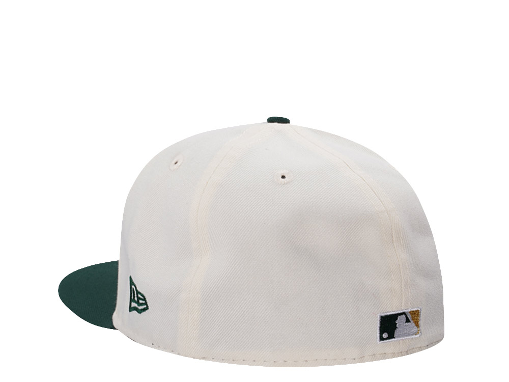 New Era Oakland Athletics World Series 1989 Cupid Chrome Two Tone Edition 59Fifty Fitted Cap