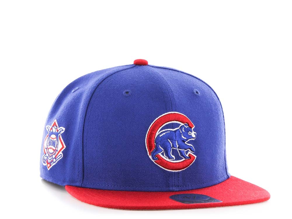 47Brand Chicago Cubs Sure Shot Captain Two Tone Snapback Cap