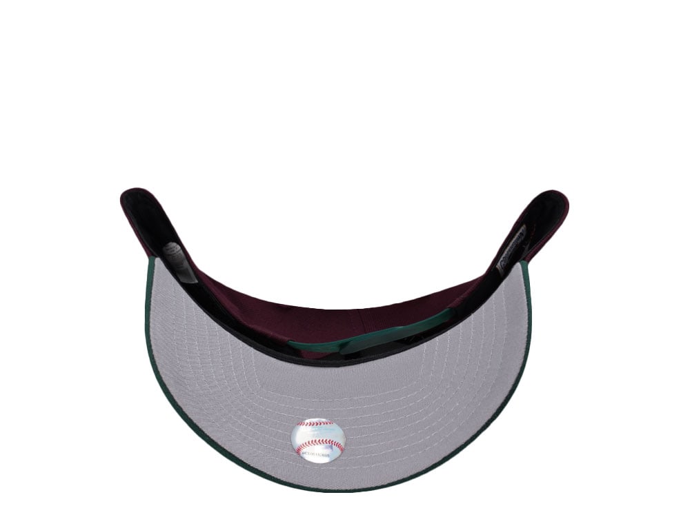 New Era Boston Red Sox World Series 1967 Maroon Two Tone Edition 9Forty A Frame Snapback Cap