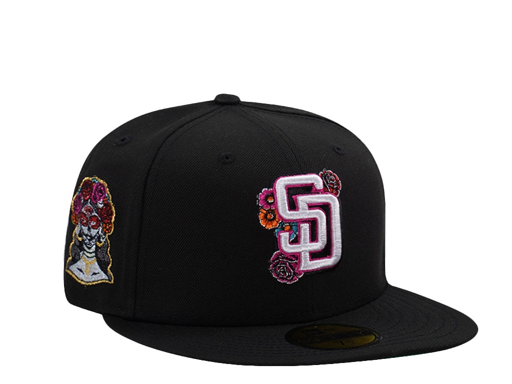 New Era San Diego Padres City Connect Black Prime Edition 59Fifty Fitted Cap