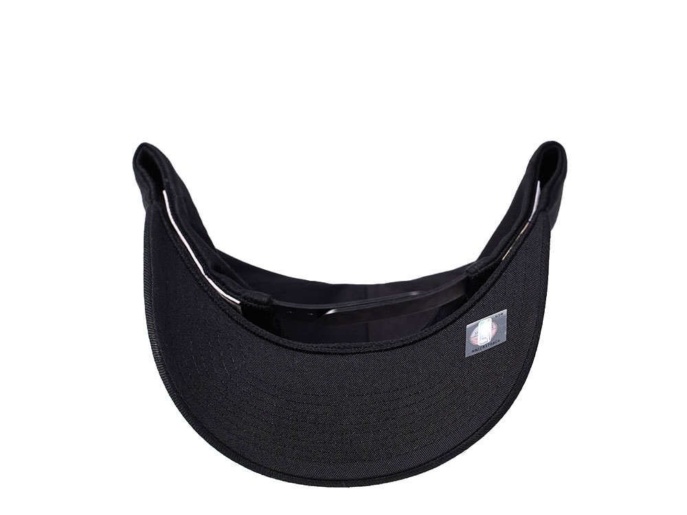Mitchell & Ness Philadelphia 76ers Black On Black Logo Classic Red Snapback Cap