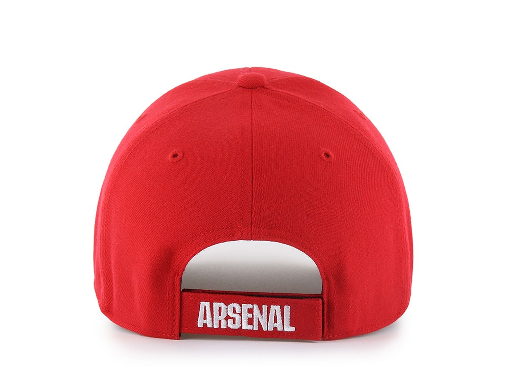 47 Brand Arsenal FC Red MVP Strapback Cap