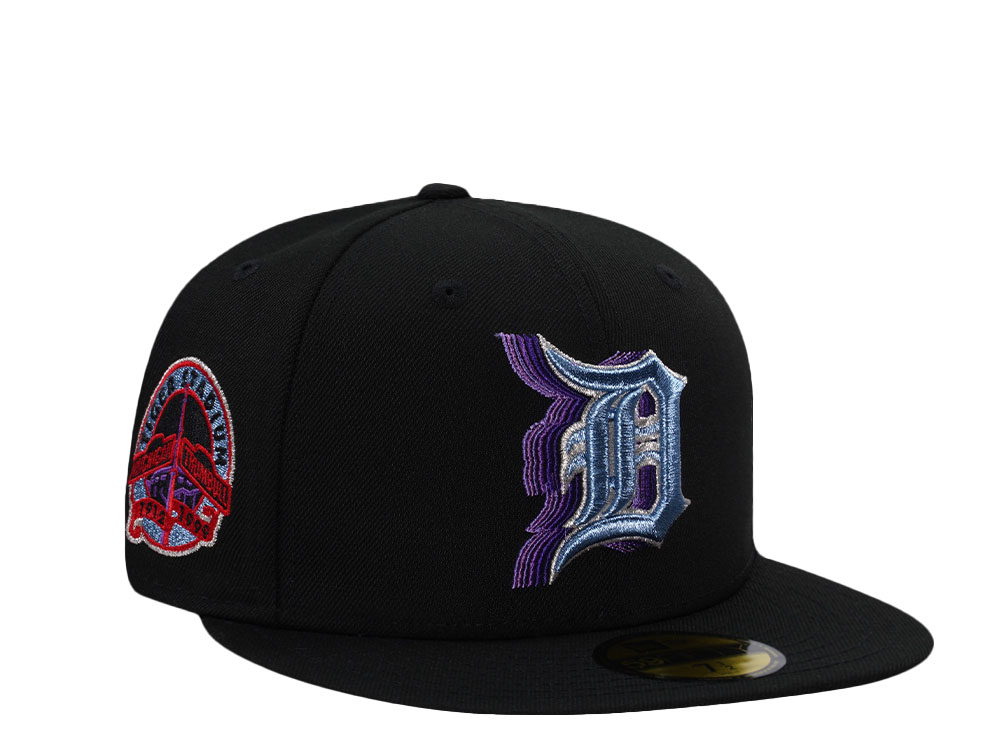 New Era Detroit Tigers Tiger Stadium Black Prime Edition 59Fifty Fitted Cap
