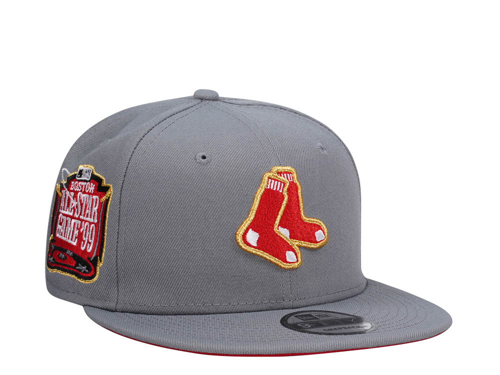 New Era Boston Red Sox All Star Game 1999 Gray and Red Edition 9Fifty Snapback Cap