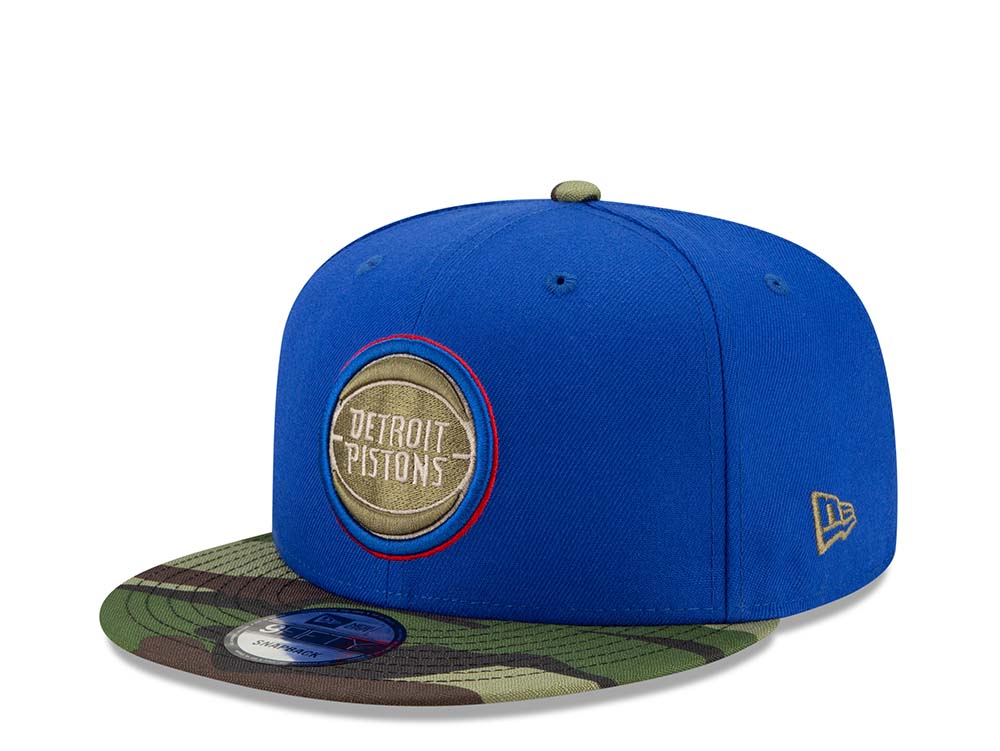 New Era Detroit Pistons NBA All Star Game 2021 Camo Edition 9Fifty Snapback Cap