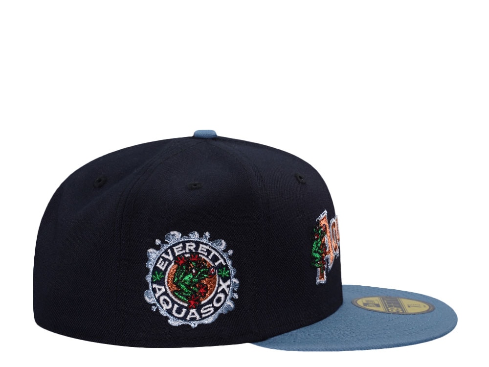 New Era Everett Aquasox Navy Two Tone Edition 59Fifty Fitted Cap