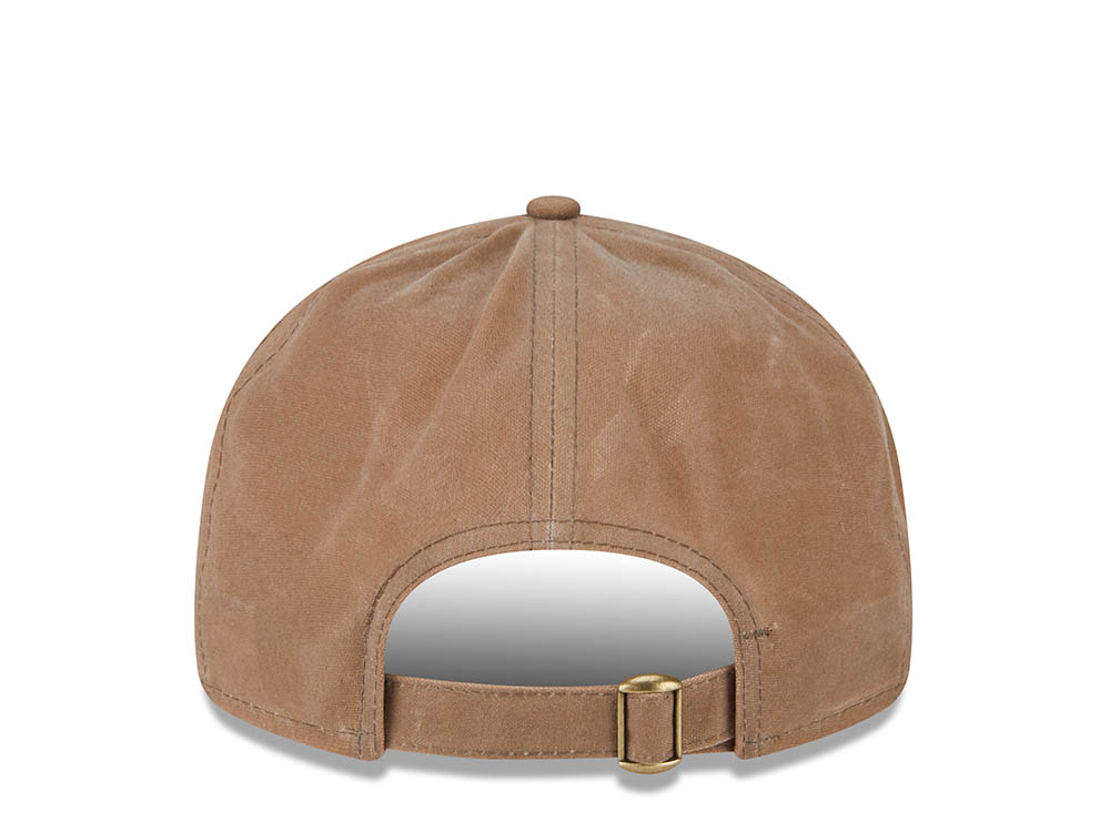 New Era Oakland Athletics Waxed Canvas Khaki 9Fifty Retro Crown