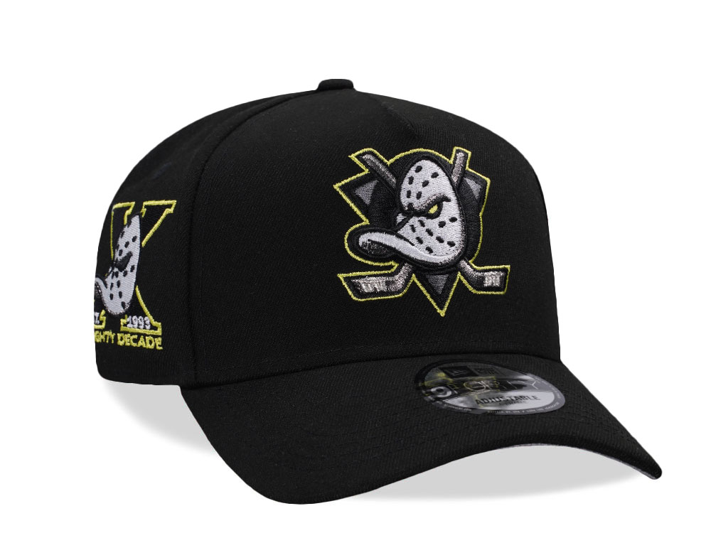 New Era Anaheim Ducks 10th Anniversary Neon Black Prime Edition