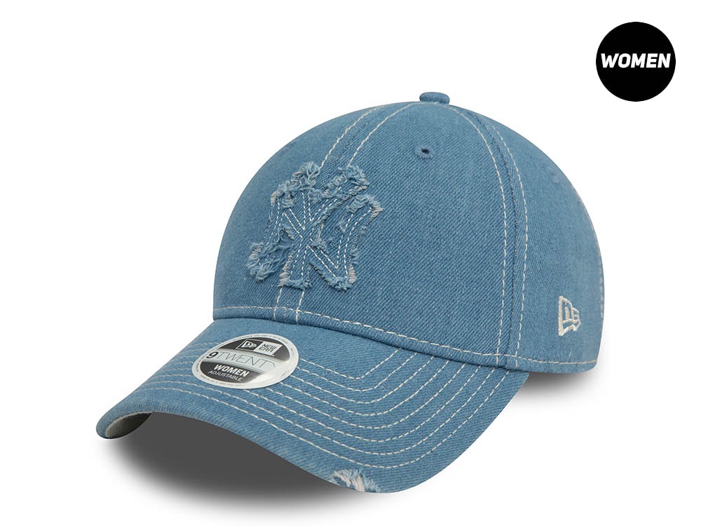 New Era New York Yankees 59Fifty OnSPOTZ Cap – Distressed Denim, Unisex, 13744035 / 14551037