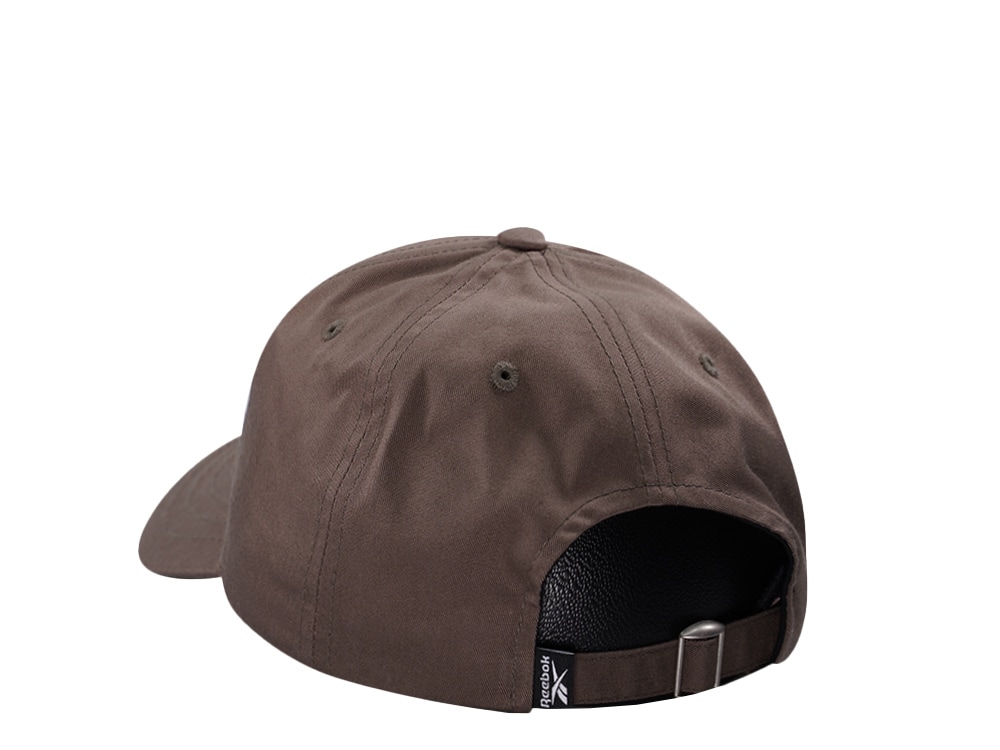 Reebok Mini Logo Gray Strapback Cap