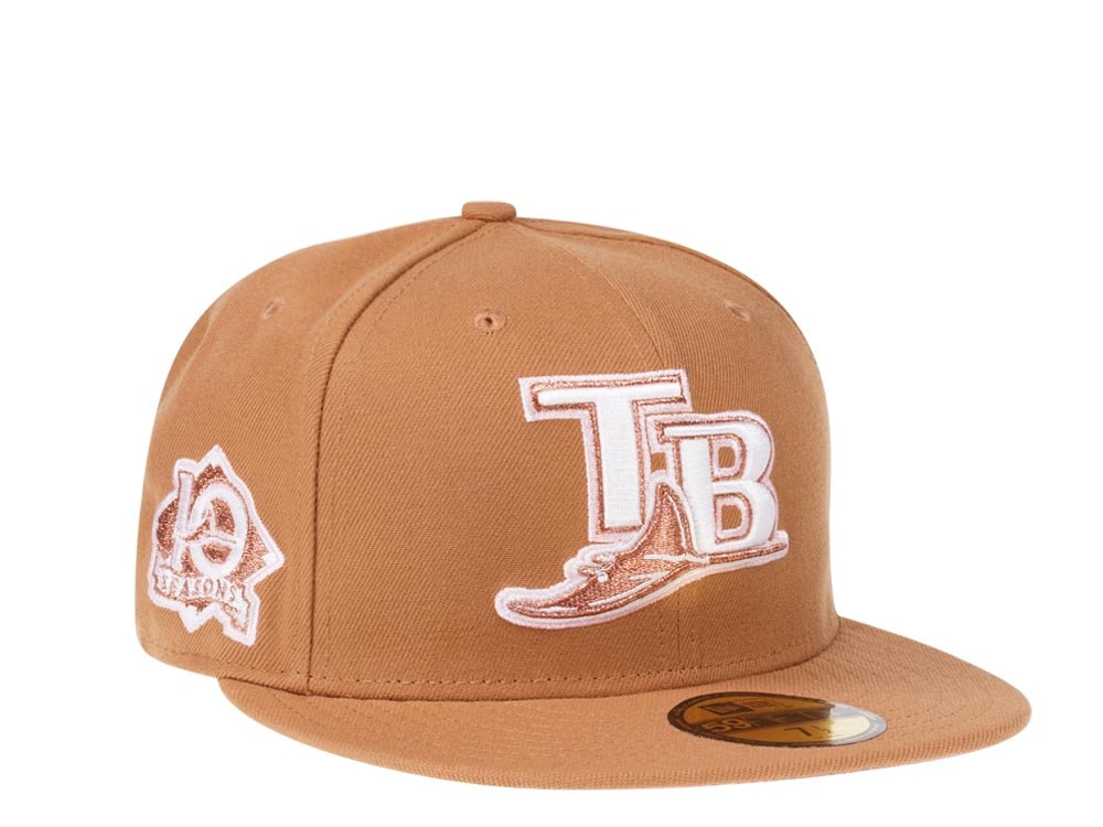 New Era Tampa Bay Rays 10th Season Sweet Gingerbread Edition 59Fifty Fitted Cap