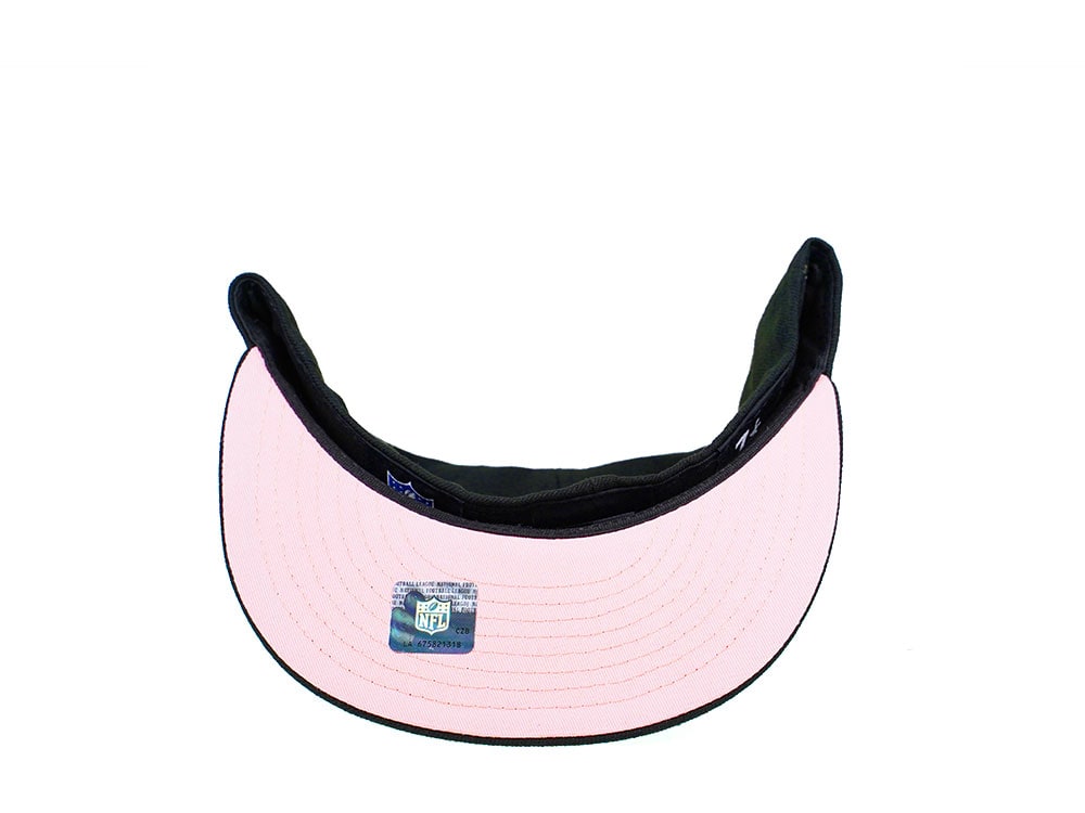New Era Las Vegas Raiders 60th Season Black Pink Edition 59Fifty Fitted Cap
