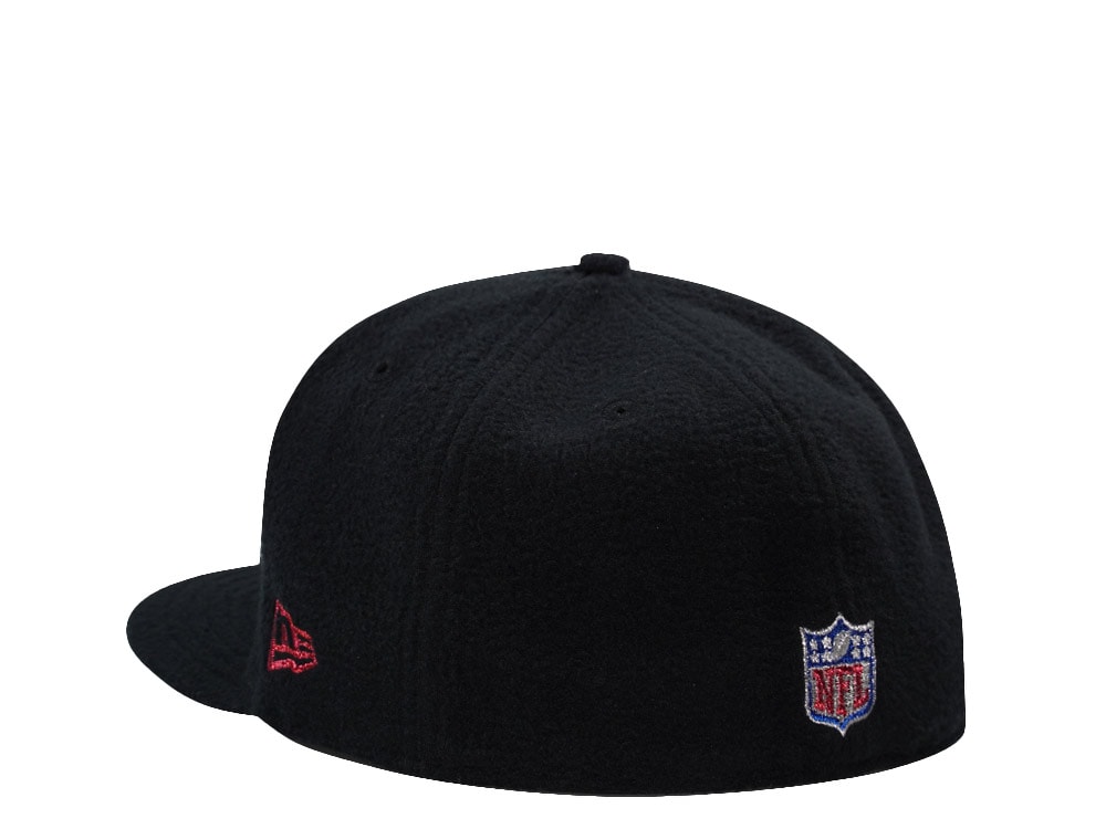 New Era Buffalo Bills 25th Anniversary Black Prime Fleece Edition 59Fifty Fitted Cap