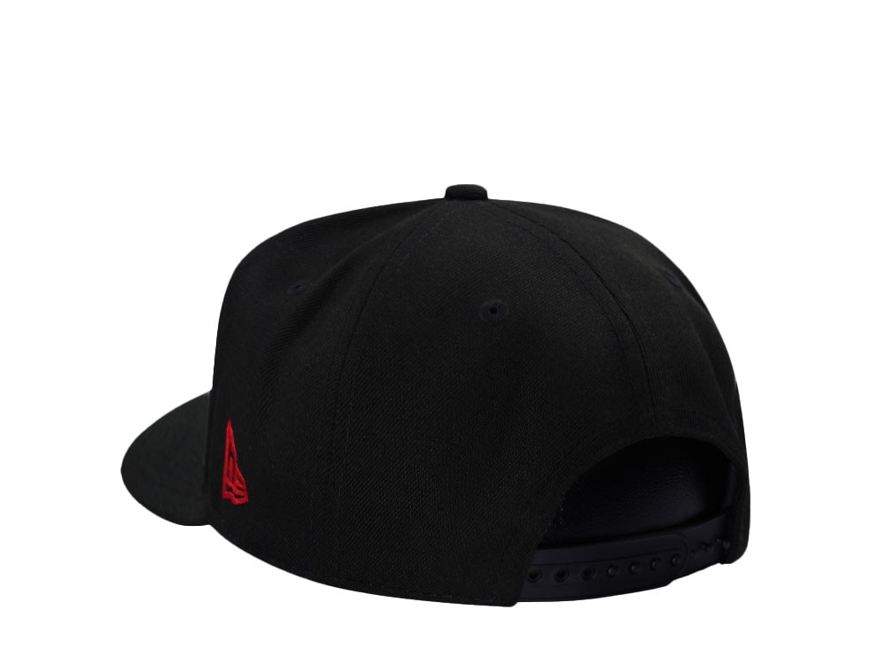 New Era Detroit Red Wings Black Classic Edition 9Fifty A Frame Snapback Cap