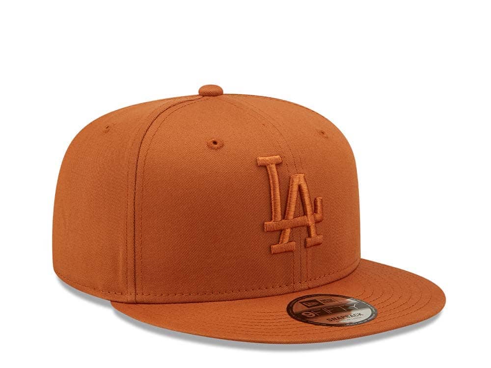 New Era Los Angeles Dodgers Essential Orange 9Fifty Snapback Cap