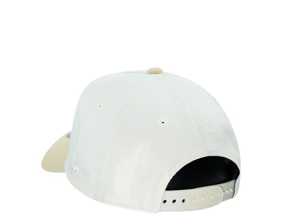 New Era Los Angeles Dodgers 60th Anniversary Sneaky Chrome Two Tone Edition 9Forty A Frame Snapback Cap