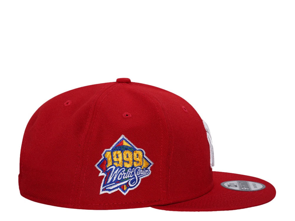 New Era New York Yankees World Series 1999 Red Classic 9Fifty Snapback Cap