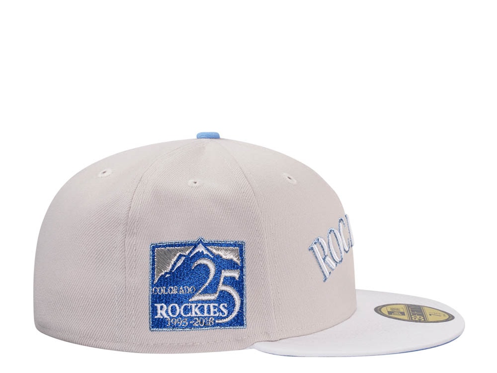 New Era Colorado Rockies 25th Anniversary Icy Edition 59Fifty Fitted Cap