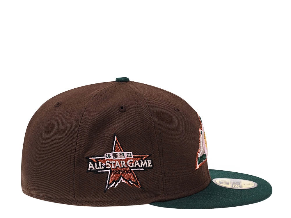 New Era Colorado Rockies All Star Game 2021 Forrest Pink Edition 59Fifty Fitted Cap