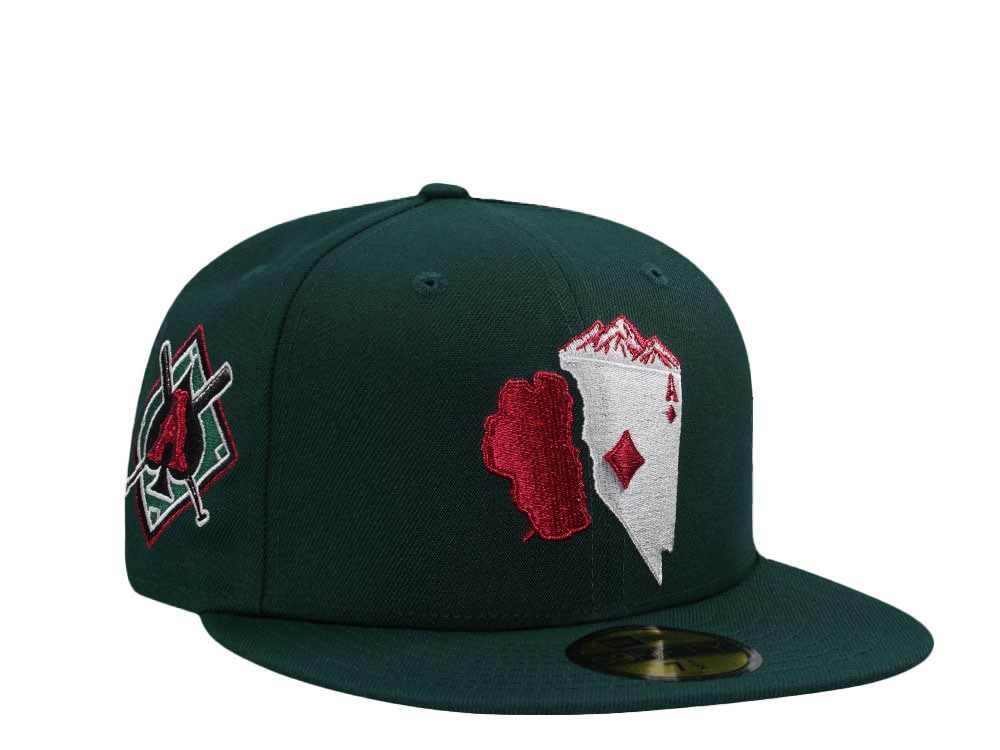 New Era Reno Aces Dark Green Edition 59Fifty Fitted Cap