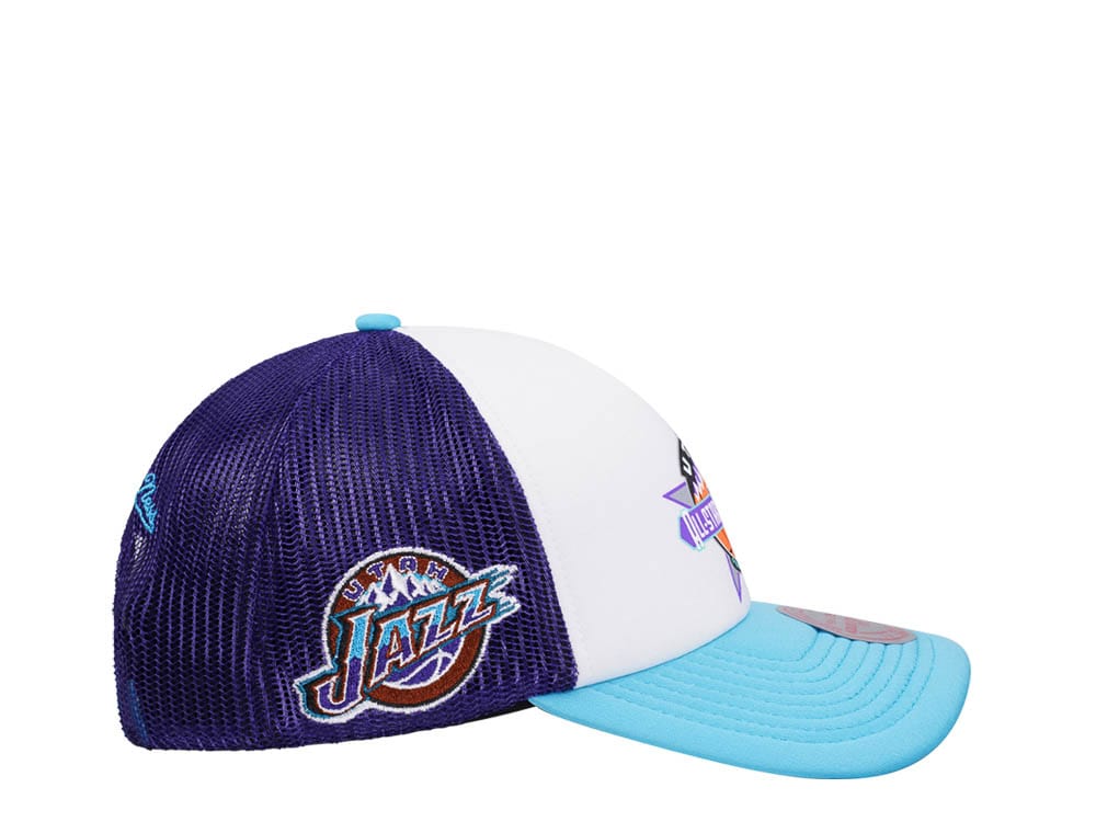 Mitchell & Ness Utah Jazz All Star 1993 Party Time Trucker Snapback Cap