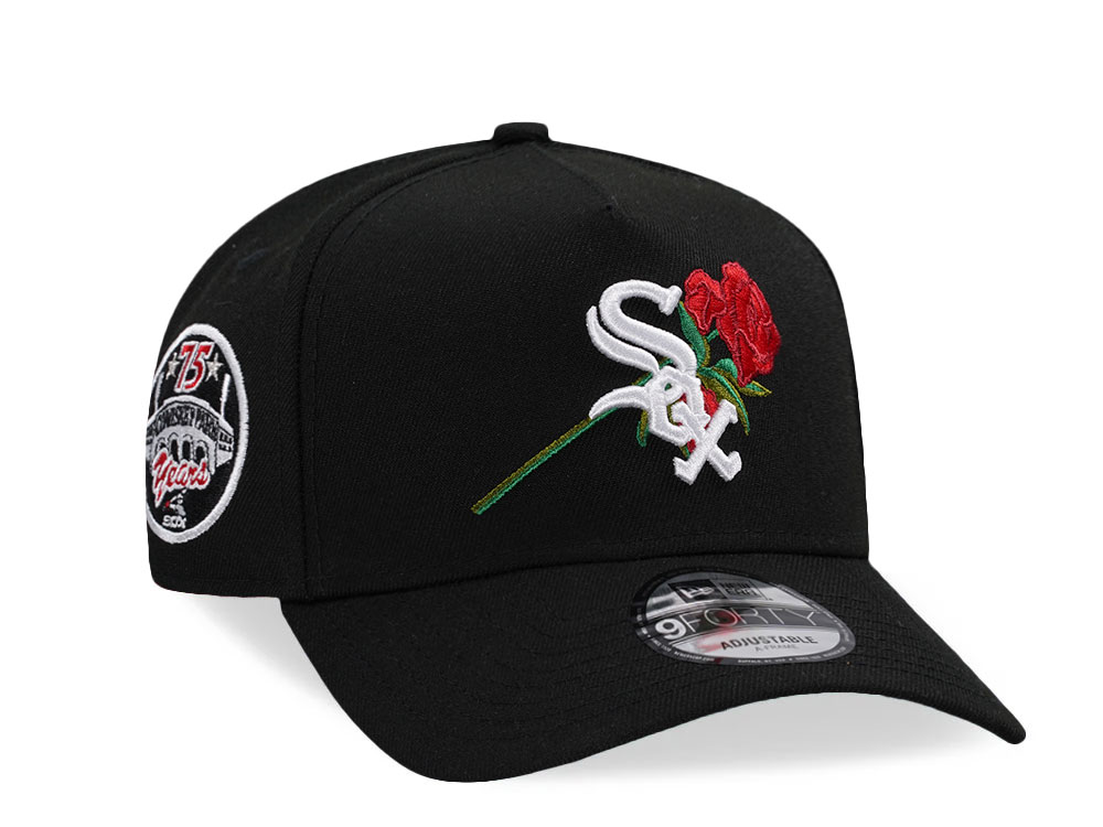New Era Chicago White Sox 75 Years Comiskey Park Black Rose
