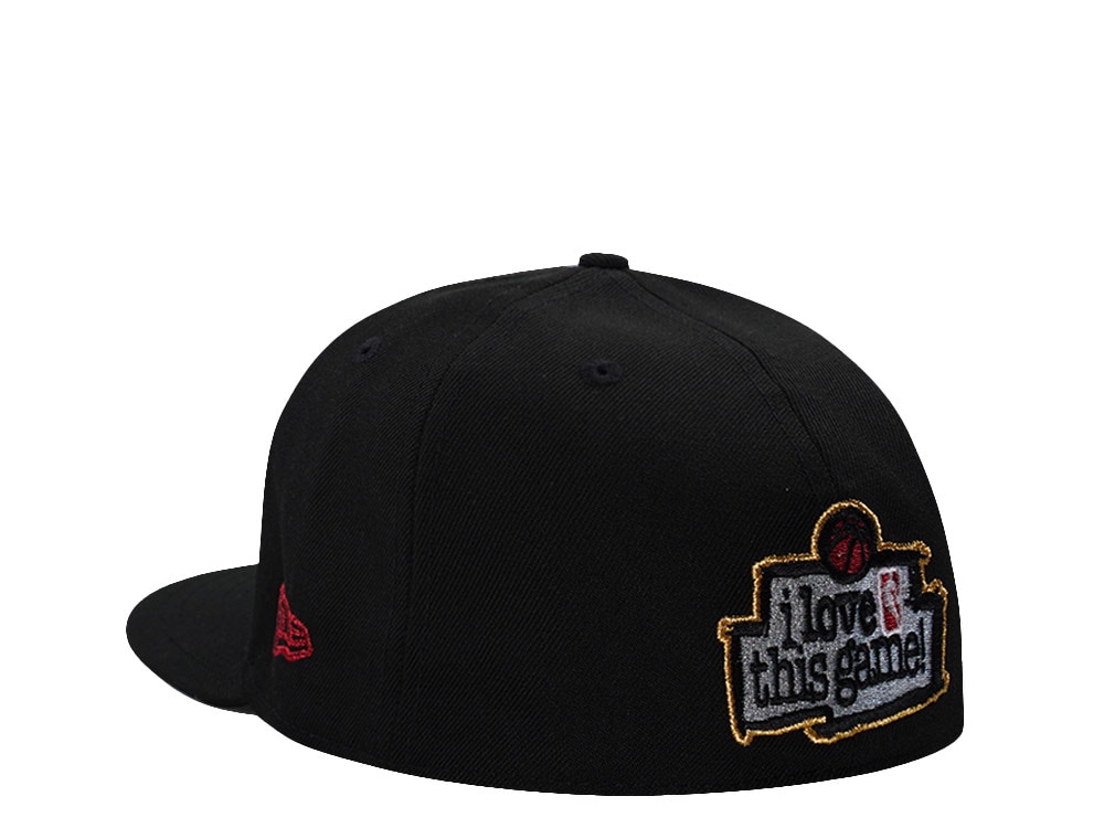 New Era Houston Rockets I Love This Game Metallic Black Prime Edition 59Fifty Fitted Cap