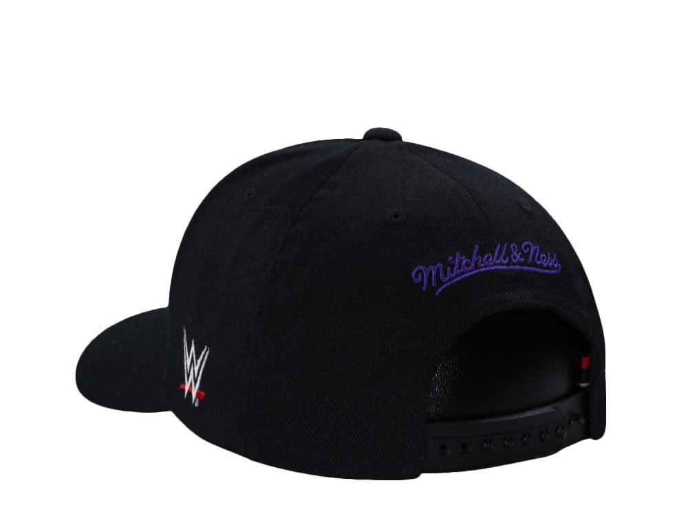 Mitchell & Ness Wrestlemania WWE Undertaker Classic Red Stretch Snapback Cap