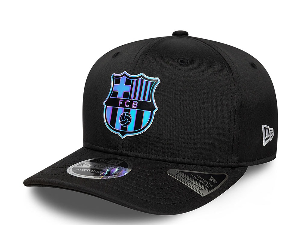 New Era Barcelona Fc Black Prime Edition 9Seventy Stretch Snapback Cap