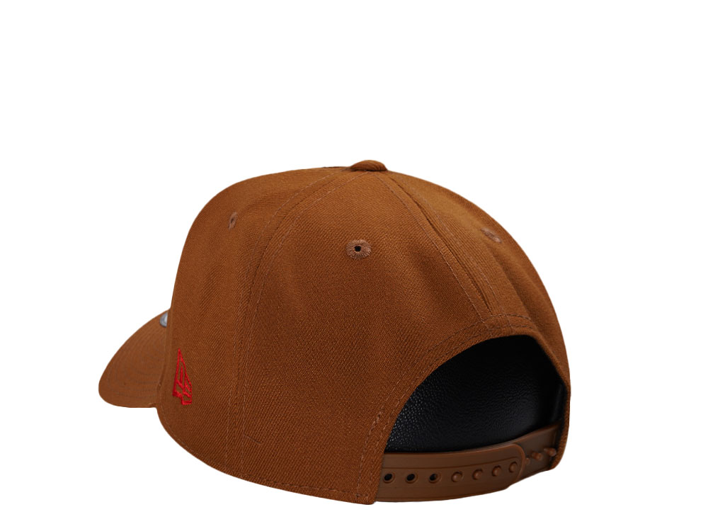 New Era Kansas City Chiefs 60th Anniversary Bourbon Prime Edition 9Forty A Frame Snapback Cap