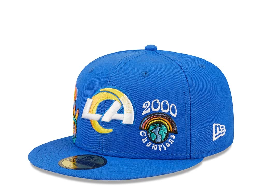 New Era Los Angeles Rams 2000 Champions - Blue Groovy Edition 59Fifty Fitted Cap
