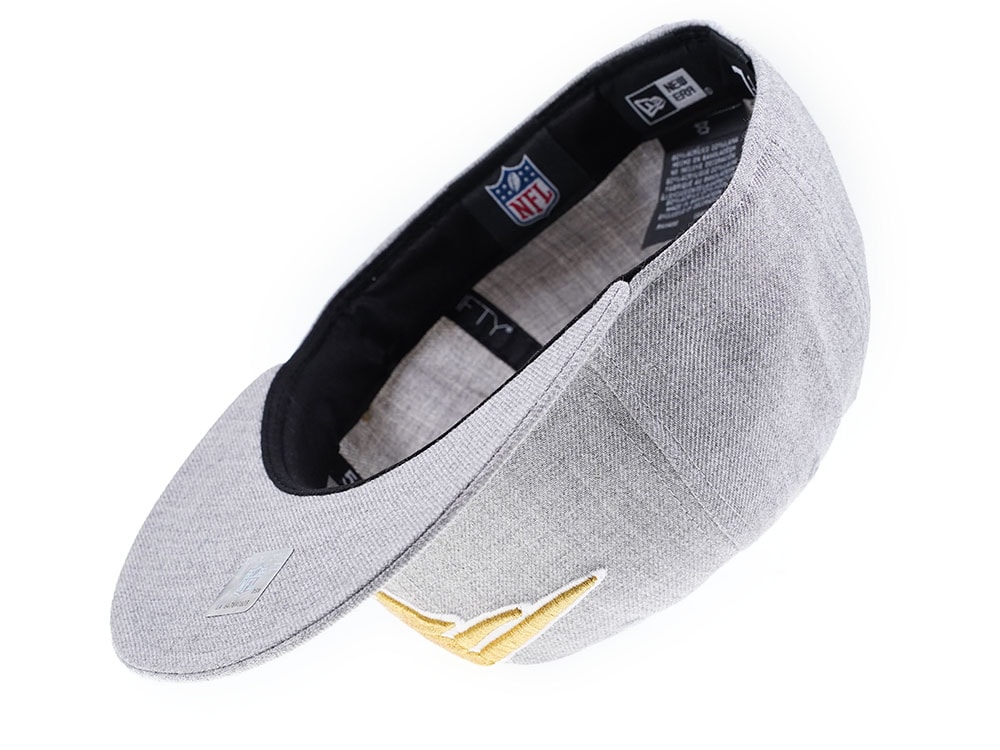 New Era New England Patriots Heather Gold Edition 59Fifty Fitted Cap