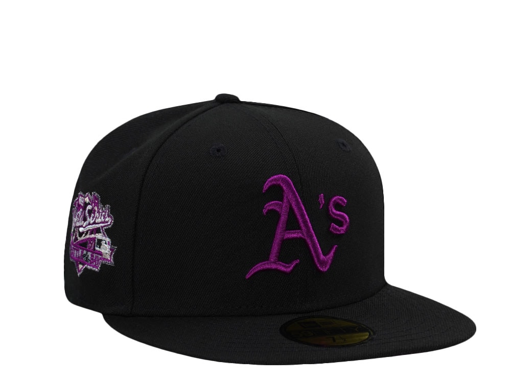 New Era Oakland Athletics World Series 1989 Black Prime Edition 59Fifty Fitted Cap