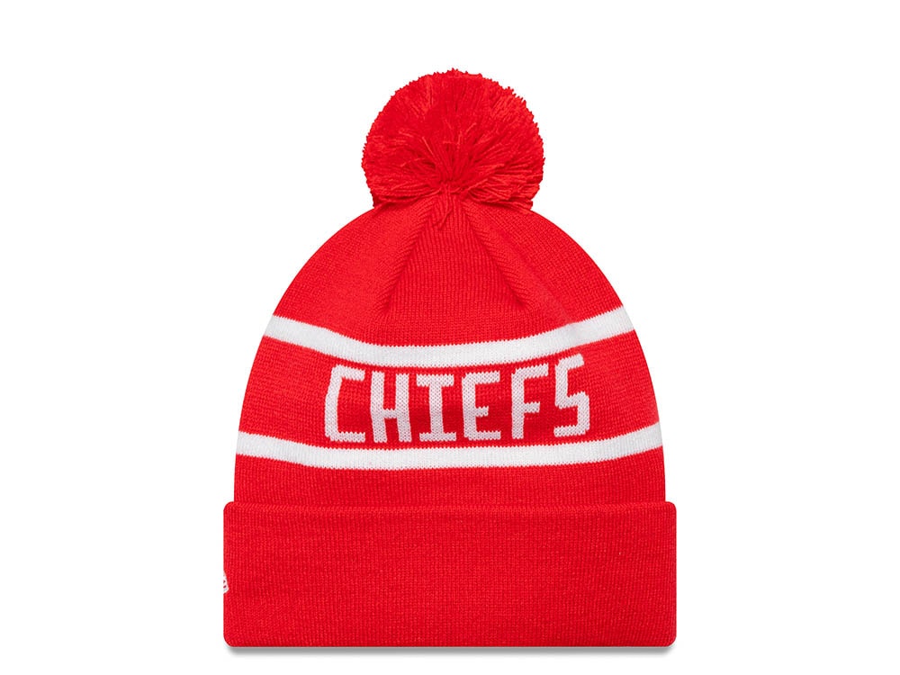 New Era Kansas City Chiefs On The Cuff Jake Red Knit