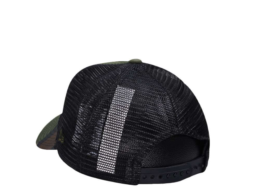 New Era New York Yankees Camo Trucker Kids 9Forty Strapback Cap