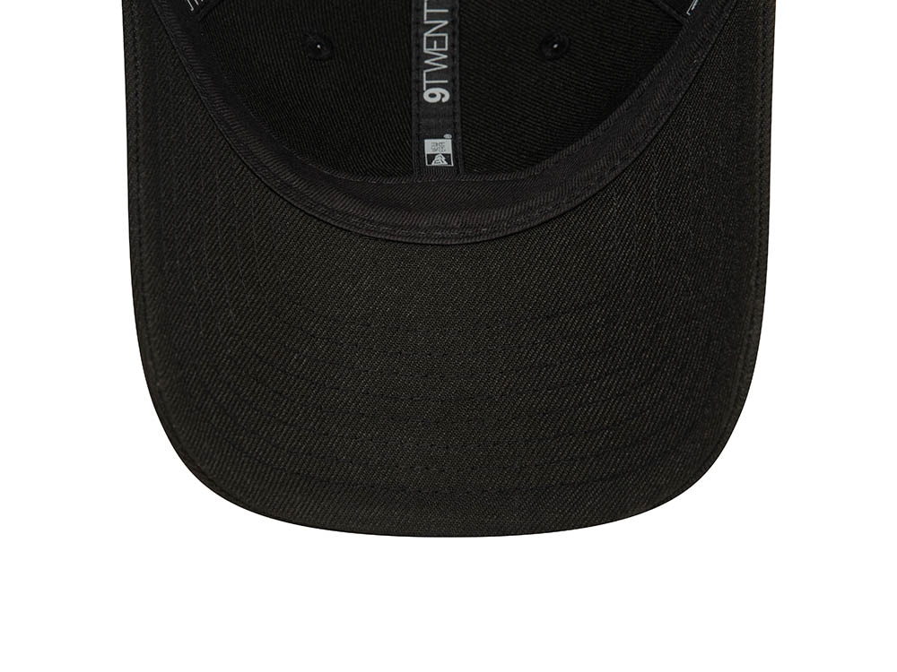 New Era New Era Classic Logo Black and White 9Twenty Strapback Cap